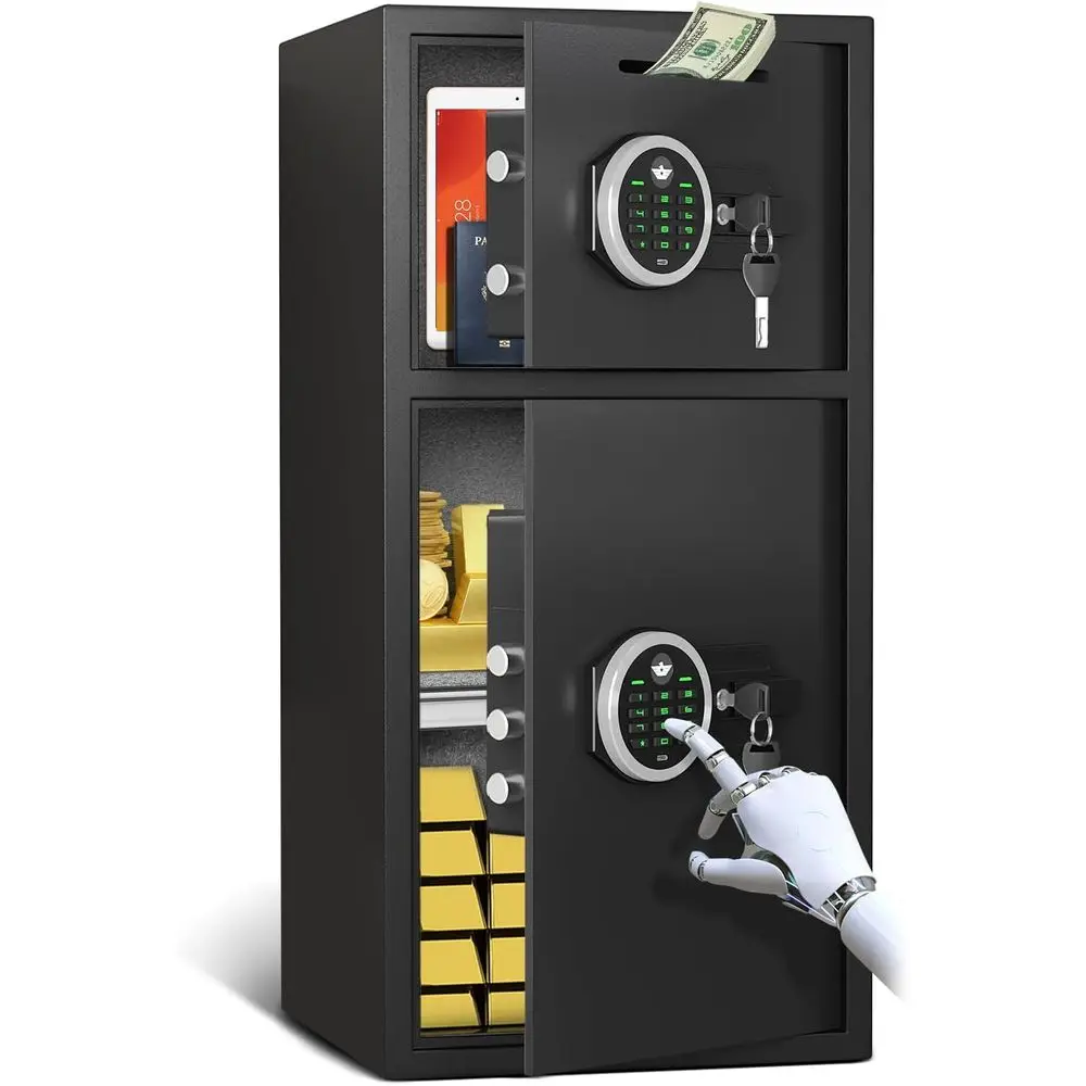 Home Security Keypad - Coffre-fort numérique extra large étanche pour