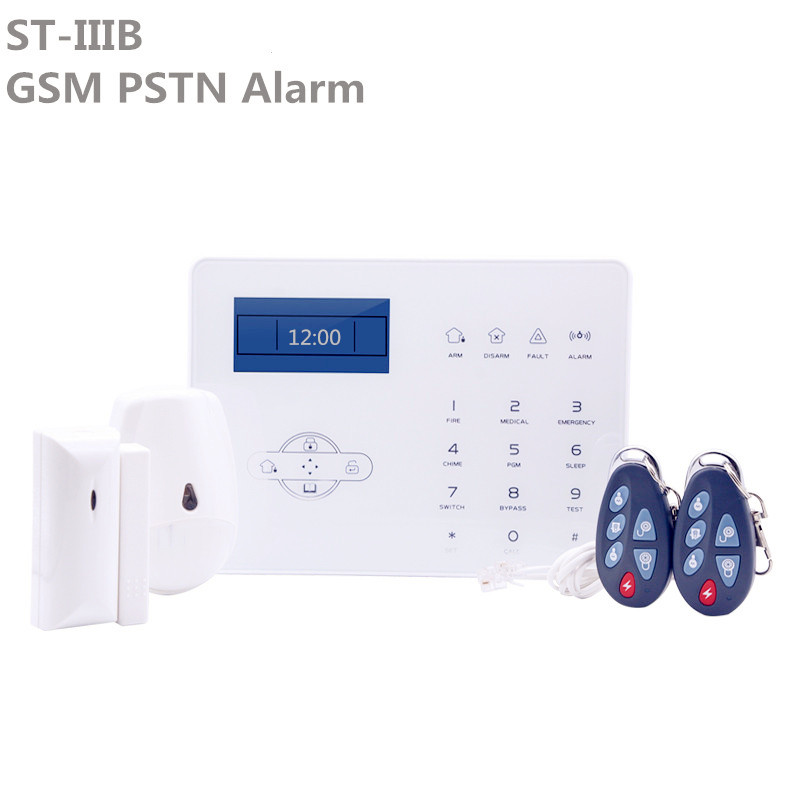 Sim Gsm Alarm - Système d'alarme Focus ST-IIIB avec commande