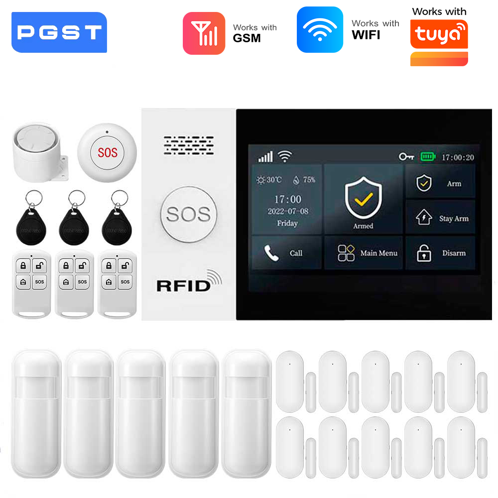 Sim Gsm Alarm - Système d'alarme intelligent GSM WIFI 2.4G,