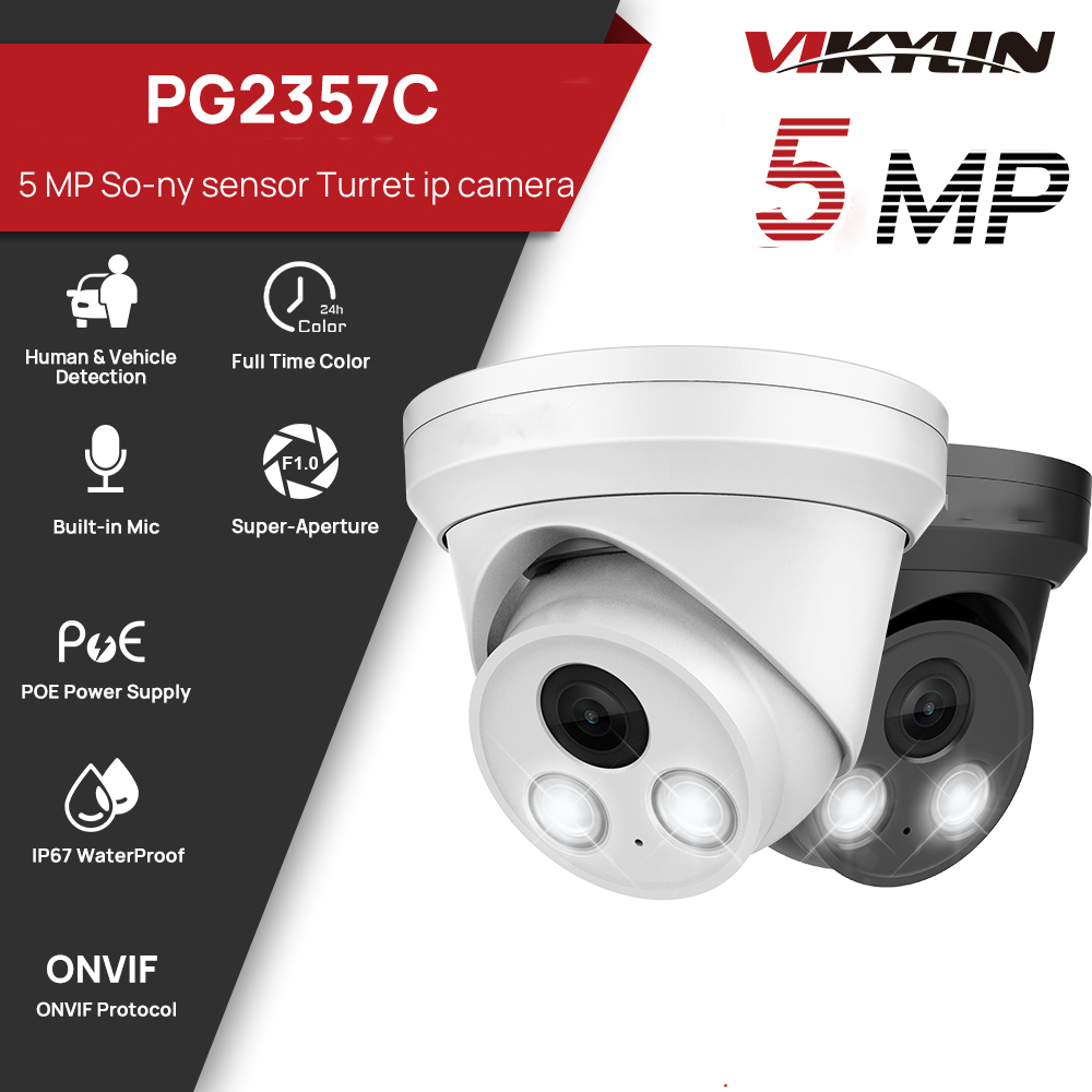 Home Security Options - Caméra IP VIKYLIN 5MP avec vision