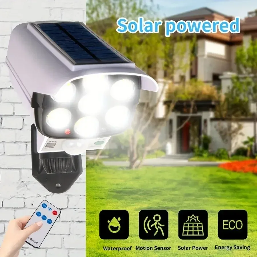 Camera Solar Wireless - Capteur de mouvement extérieur lumières solaires
