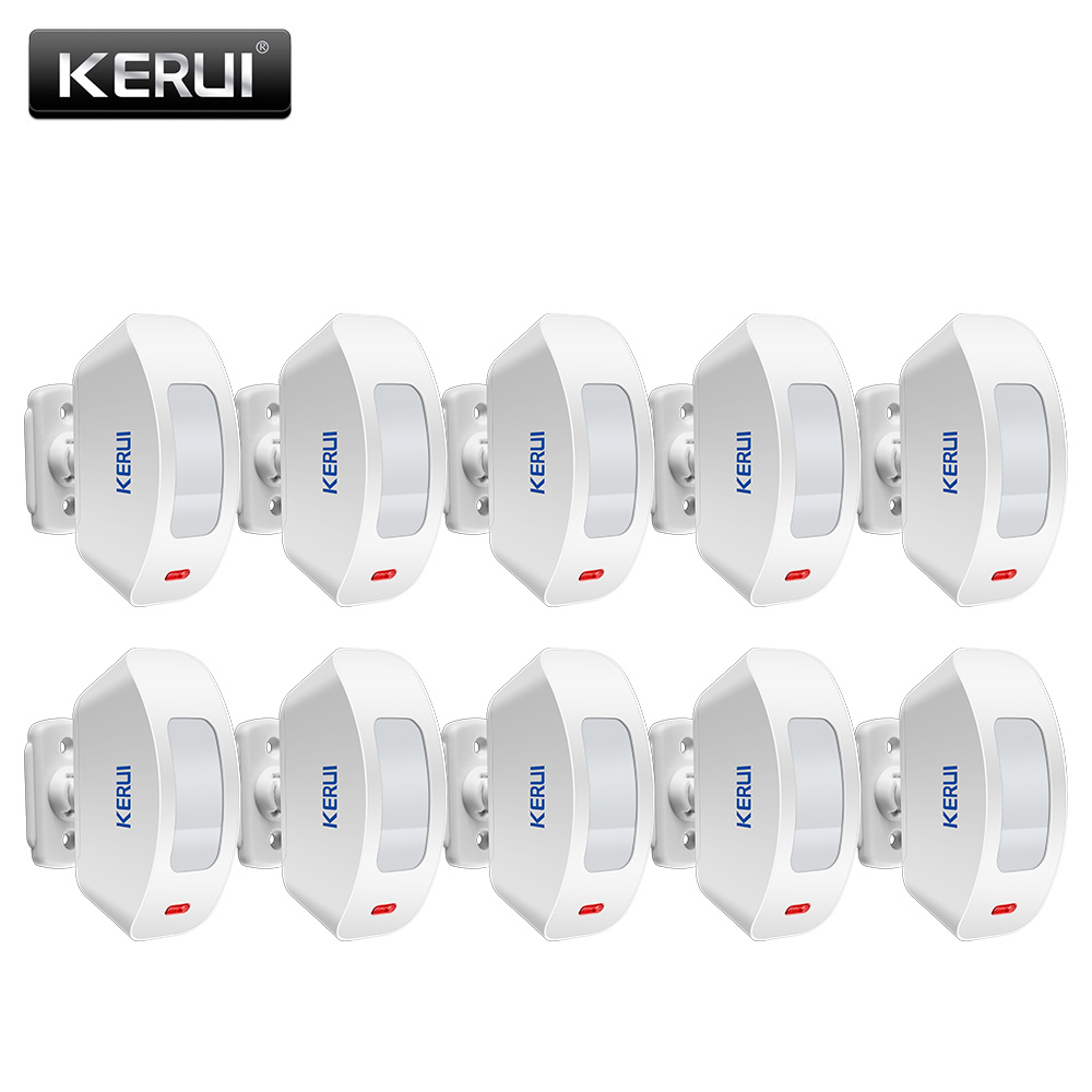Sim Gsm Alarm - KERUI – détecteur infrarouge de rideau