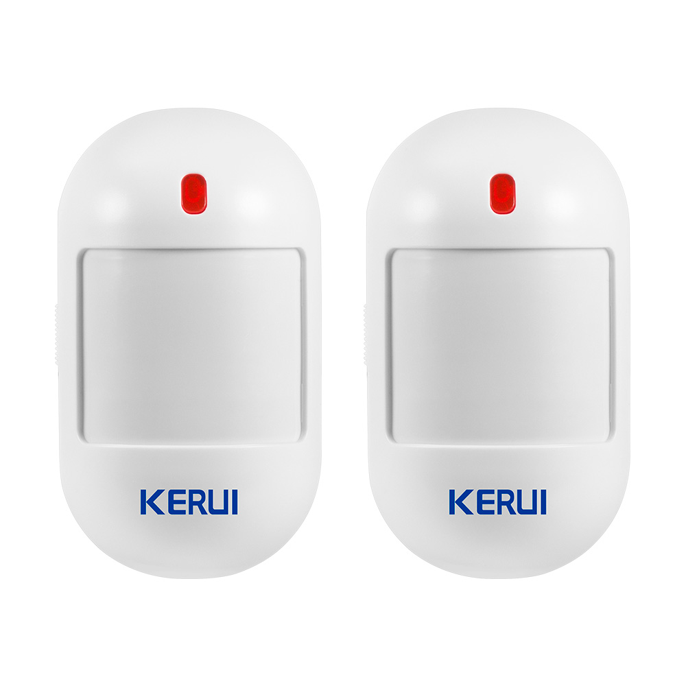 Sim Gsm Alarm - KERUI-Capteur de mouvement PIR sans fil,