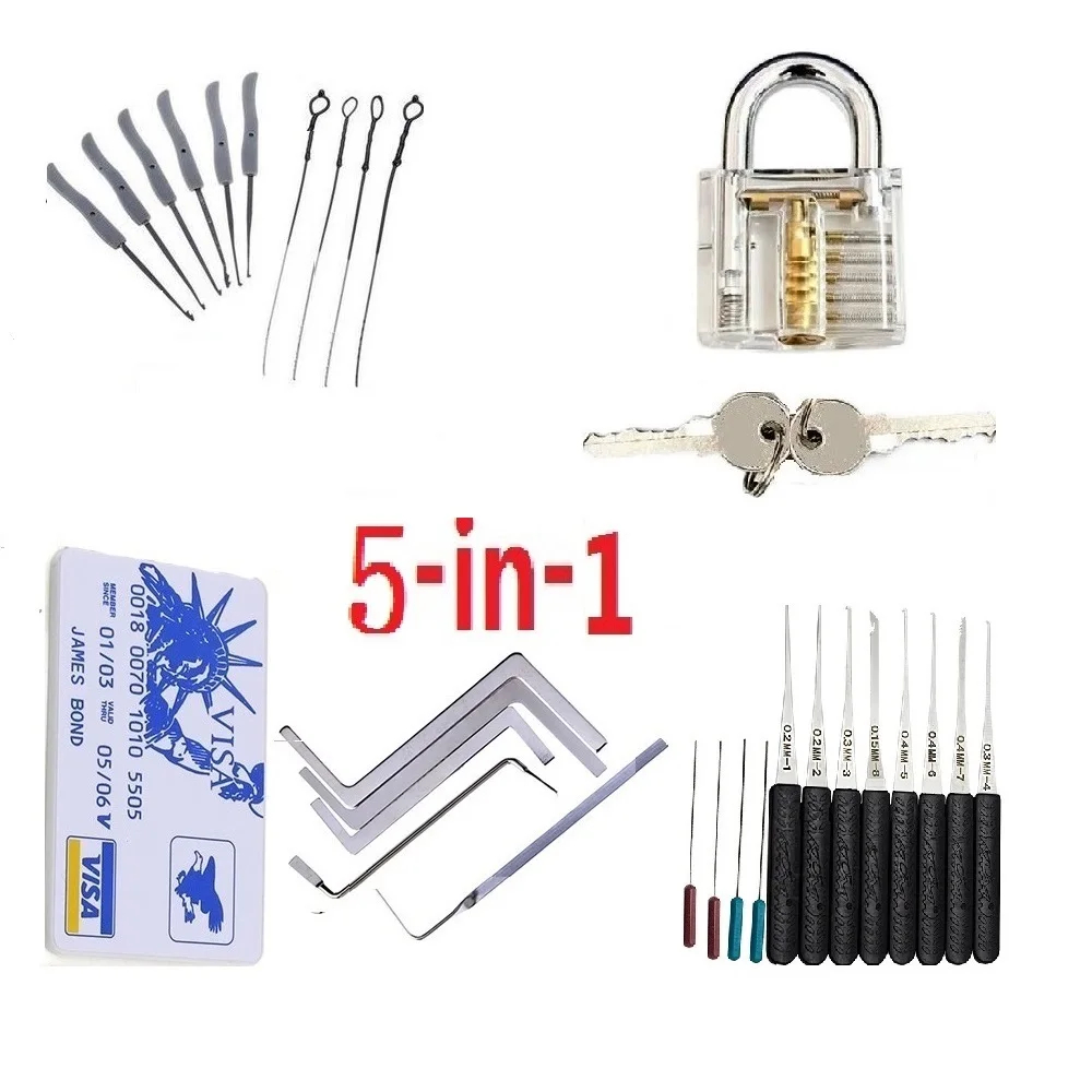 Lock Picking Set - Ensemble d'outils de retrait de serrure