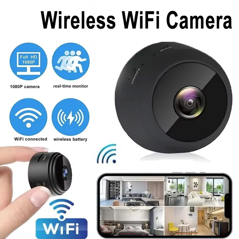 Home Security And Monitoring - Nouveau A9 caméra Wifi 1080p HD