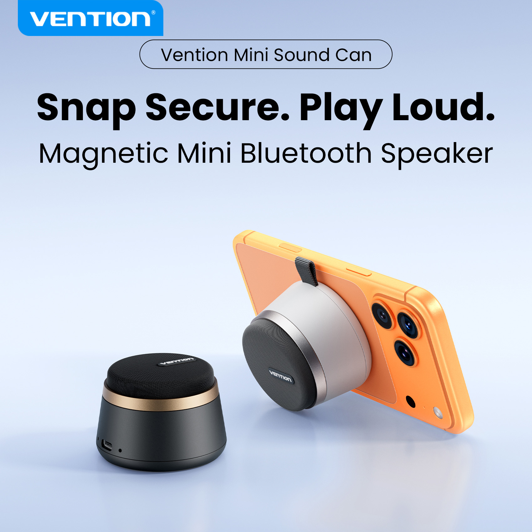 Google Speaker Nest Audio - Vention – haut-parleur Bluetooth magnétique portable,