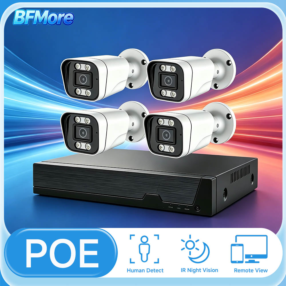 Home Security Video - Système de sécurité BFMore 8MP 4K
