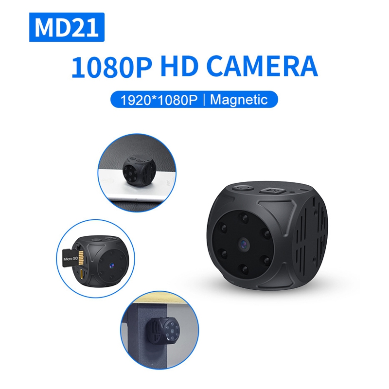 Home Security Video - Mini caméra HD 1080p portable, petite