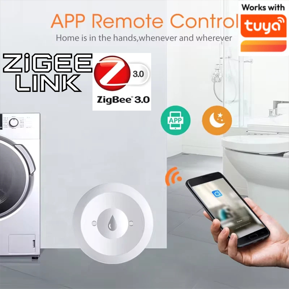 Home Security And Monitoring - Capteur intelligent de fuite d'eau Tuya
