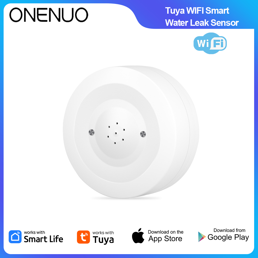 Home Security And Monitoring - ONENUO WiFi Tuya – détecteur de