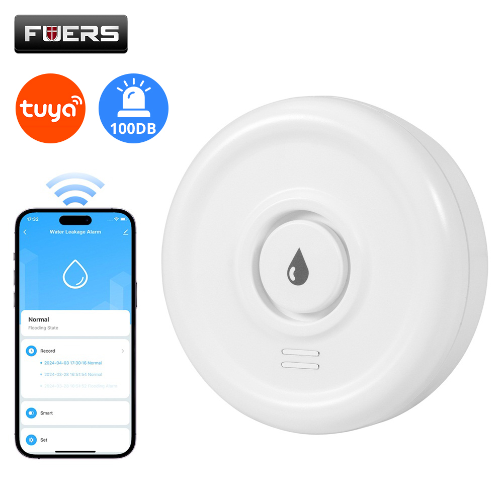 Sim Gsm Alarm - Fuers-Détecteur de fuite d'eau, alarme domestique