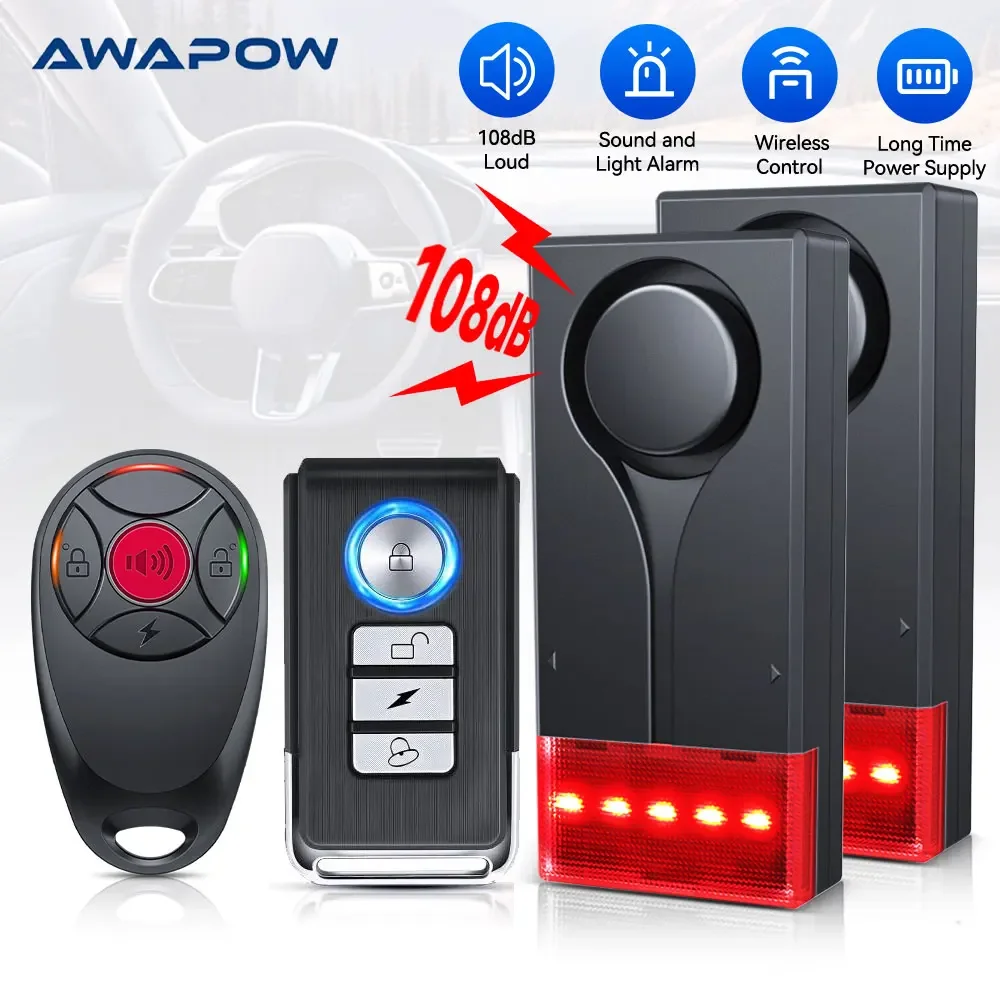 Sim Gsm Alarm - Awapow alarme de Vibration antivol de