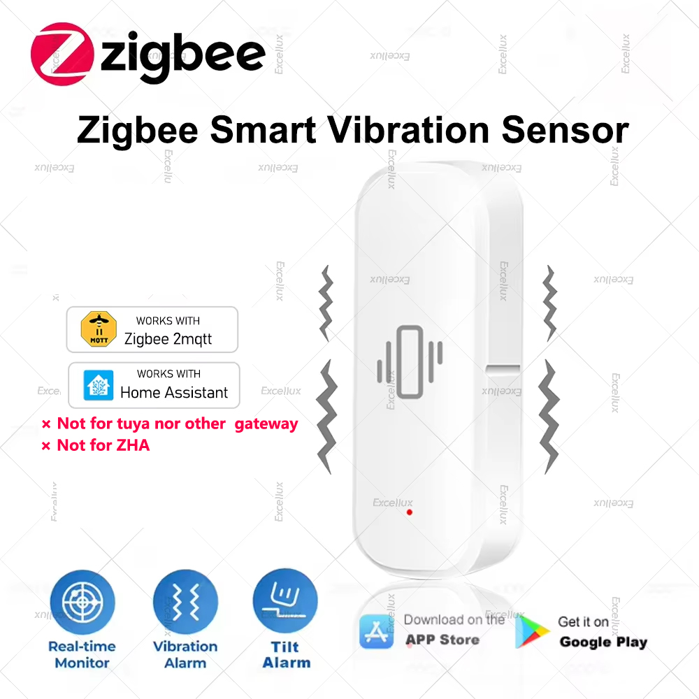 Home Security And Monitoring - Zigbee capteur de vibrations intelligent Protection