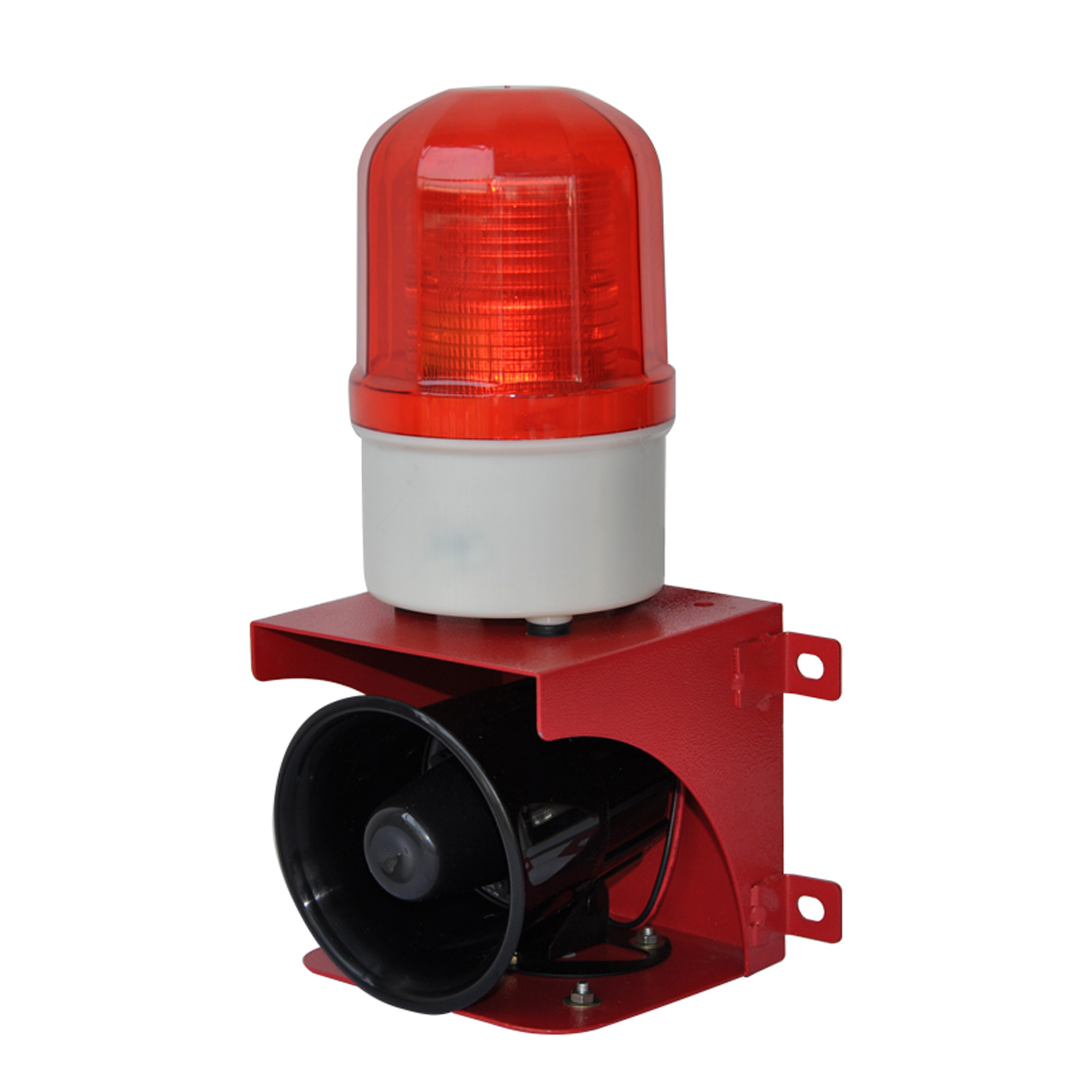 Home Security Lights Outdoors - Sirène d'alarme industrielle extérieure 110dB klaxon