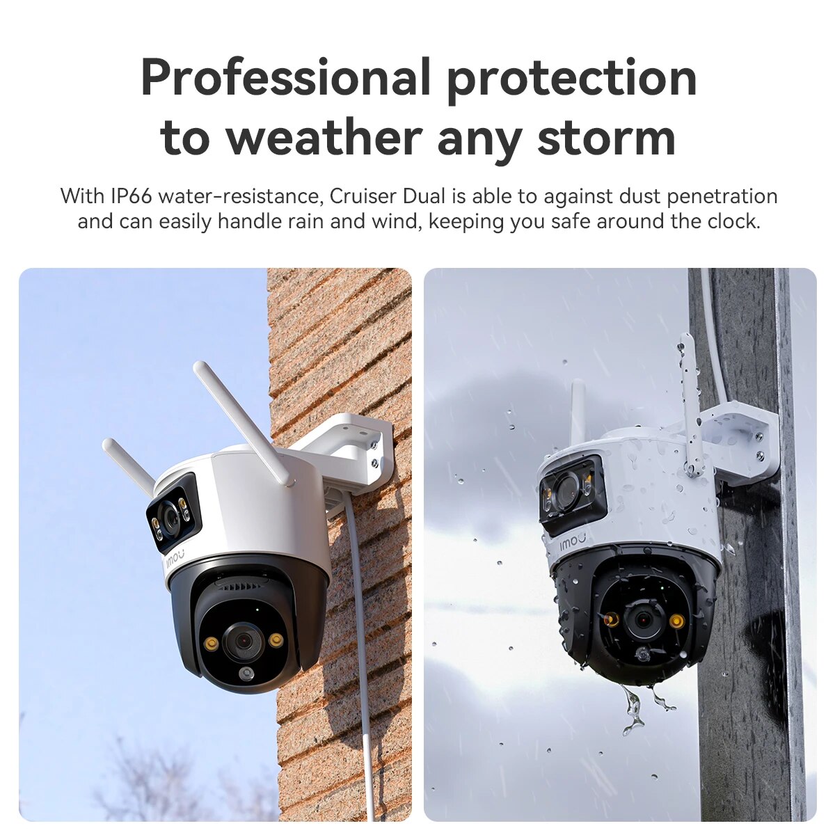 Home Security And Monitoring - Caméra de sécurité extérieure IMOU PT