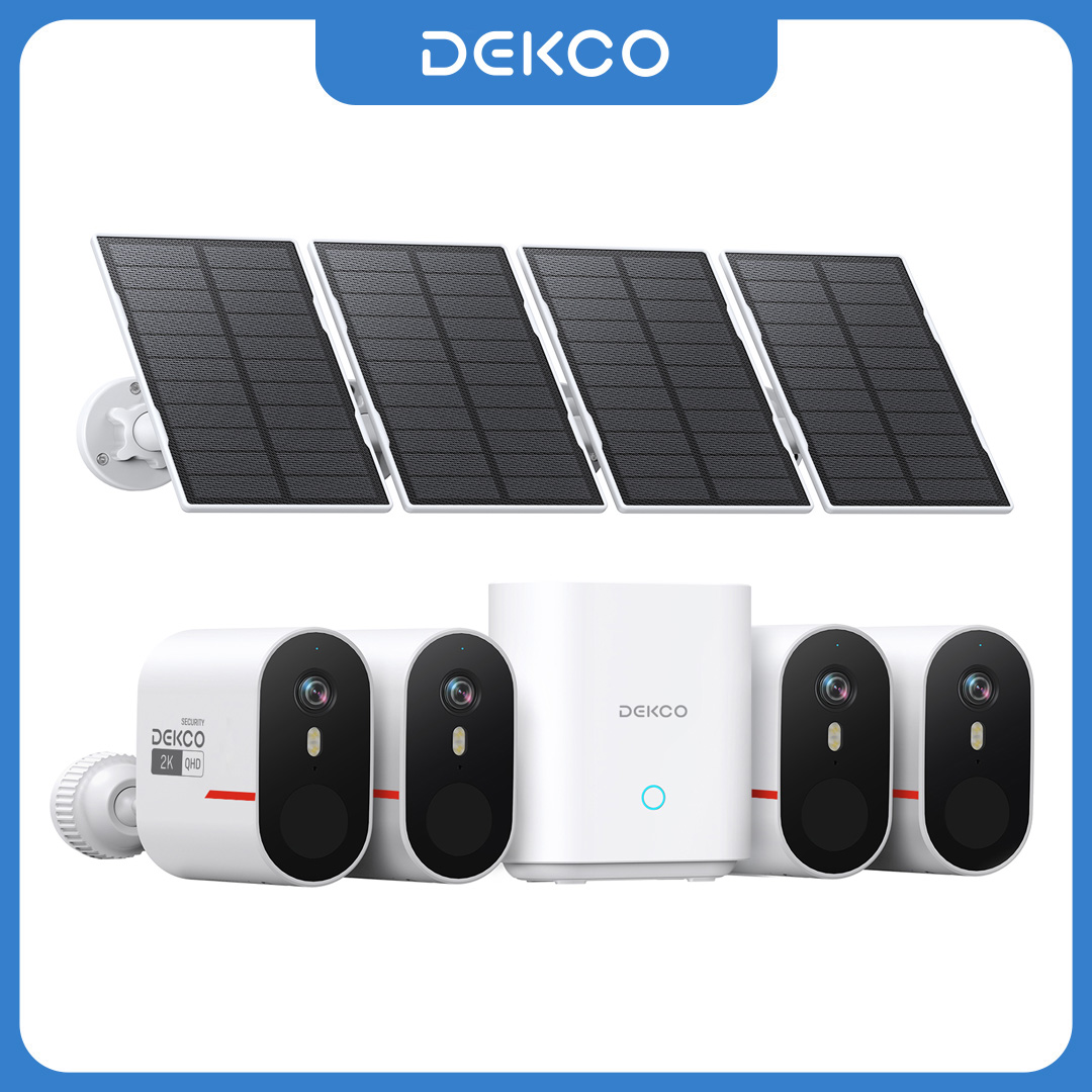 Camera Solar Wireless - Système de caméra solaire WiFi Dekco