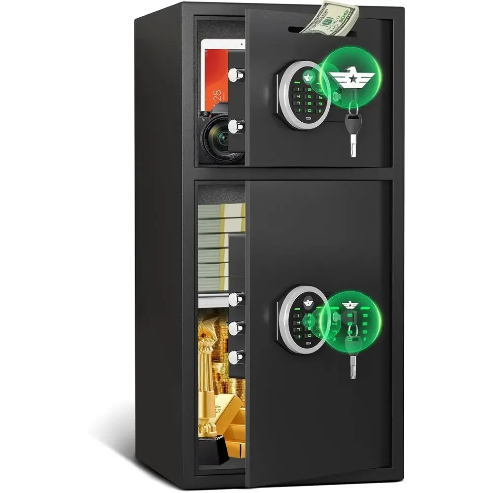 Home Security Keypad - 6,0 Cu. Coffre-fort de sécurité étanche