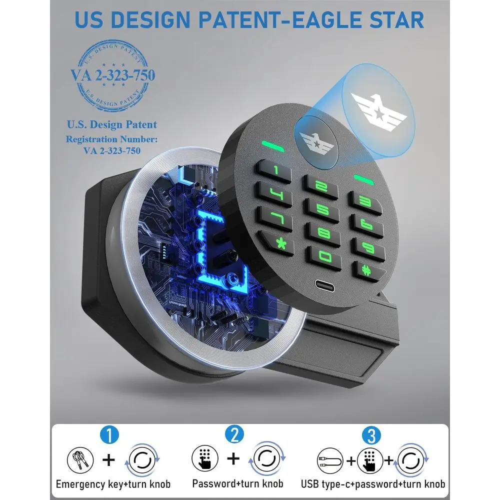 Coffre-fort numérique extra la - Home Security Keypad avis et prix
