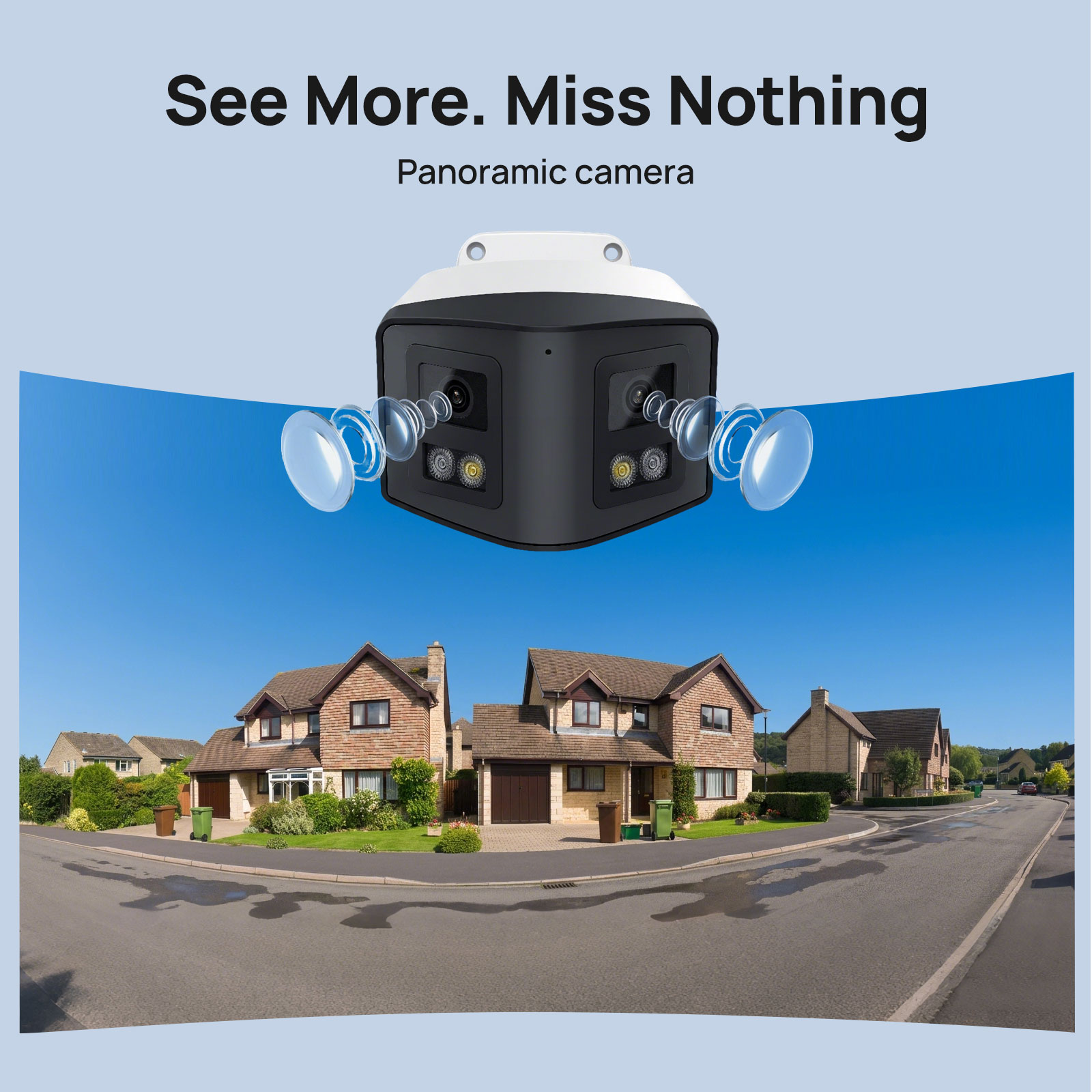 VIKYLIN 170 °   Caméra IP de s - Home Security Lights Outdoors avis et prix