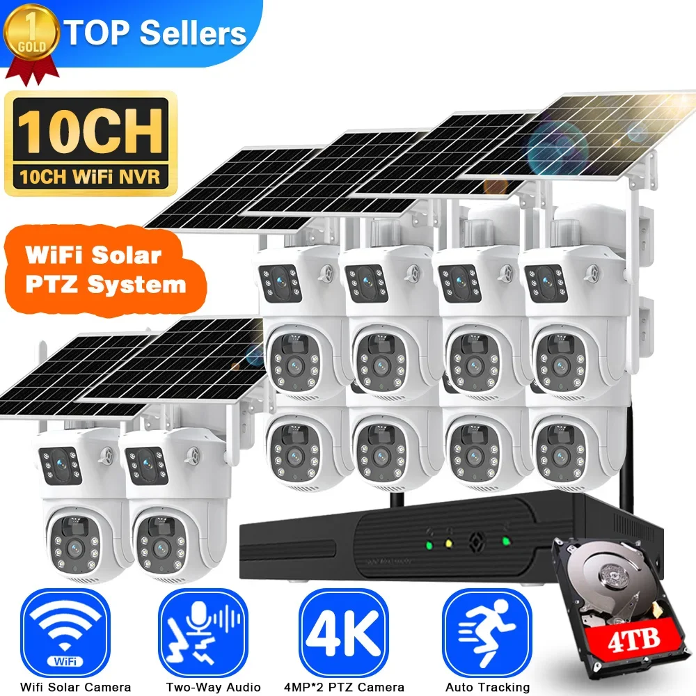 Système de caméra de vidéosurv - Camera Solar Wireless avis et prix