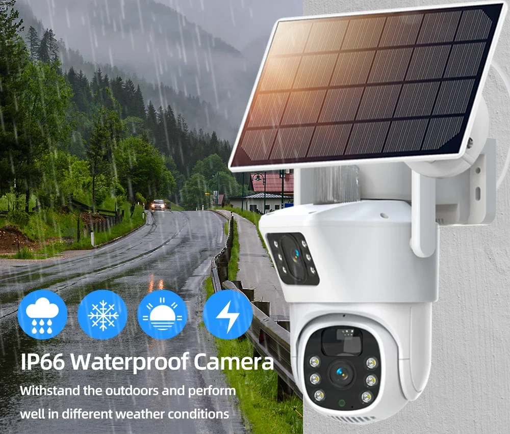 Système de caméra de vidéosurv - Camera Solar Wireless avis et prix