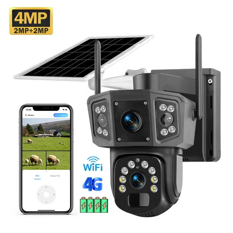 Caméra de surveillance solaire - Camera Solar Wireless avis et prix