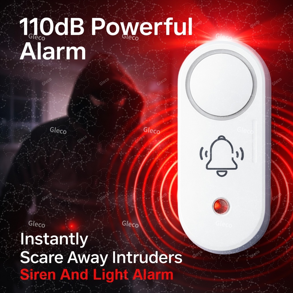 Alarme sirène Zigbee avec déte - Home Security Options avis et prix