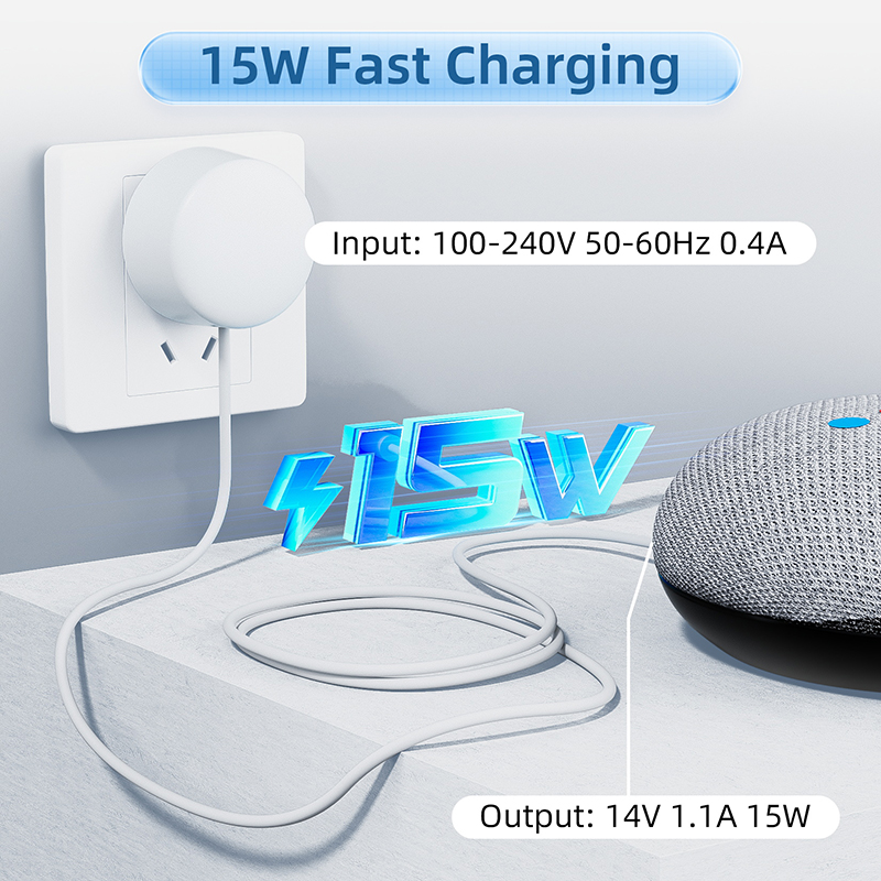 Chargeur OEM 15W pour Google N - Google Speaker Nest Audio avis et prix