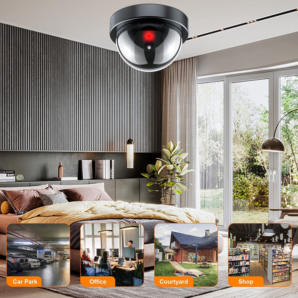 Caméra de sécurité factice, ca - Home Security Lights Outdoors avis et prix