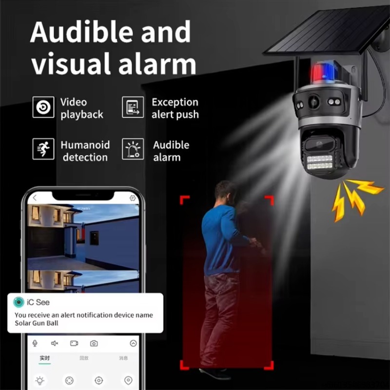 Caméra de surveillance solaire - Camera Solar Wireless avis et prix