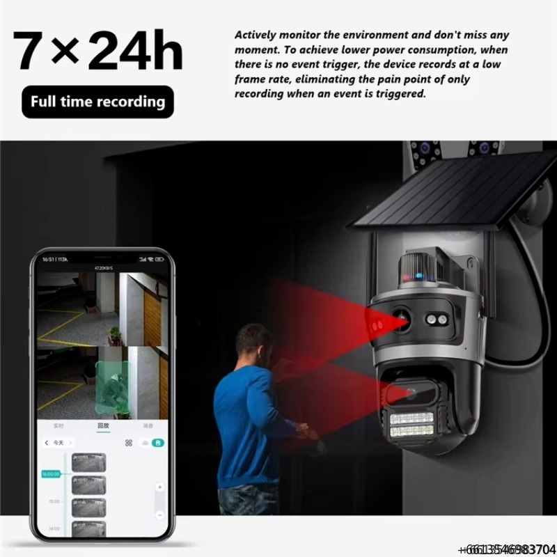 Caméra de surveillance solaire - Camera Solar Wireless avis et prix