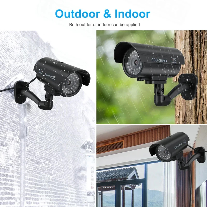 Caméra factice de simulation d - Home Security Lights Outdoors avis et prix