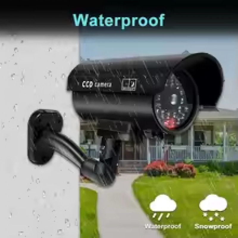 Caméra factice de simulation d - Home Security Lights Outdoors avis et prix