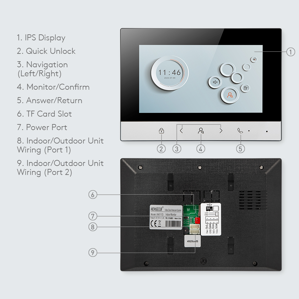 Moniteur intérieur intelligent - Home Security And Monitoring avis et prix