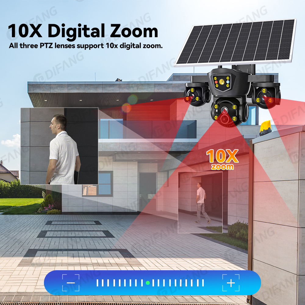 Caméra solaire WIFI V380 Pro n - Camera Solar Wireless avis et prix