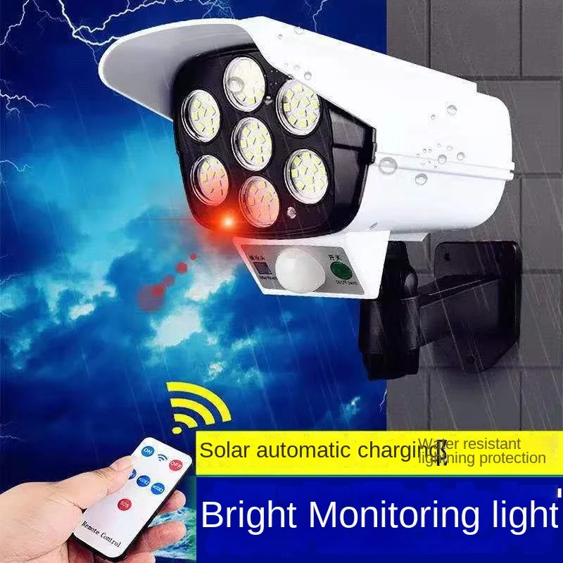 Lumière solaire extérieure cap - Camera Solar Wireless avis et prix