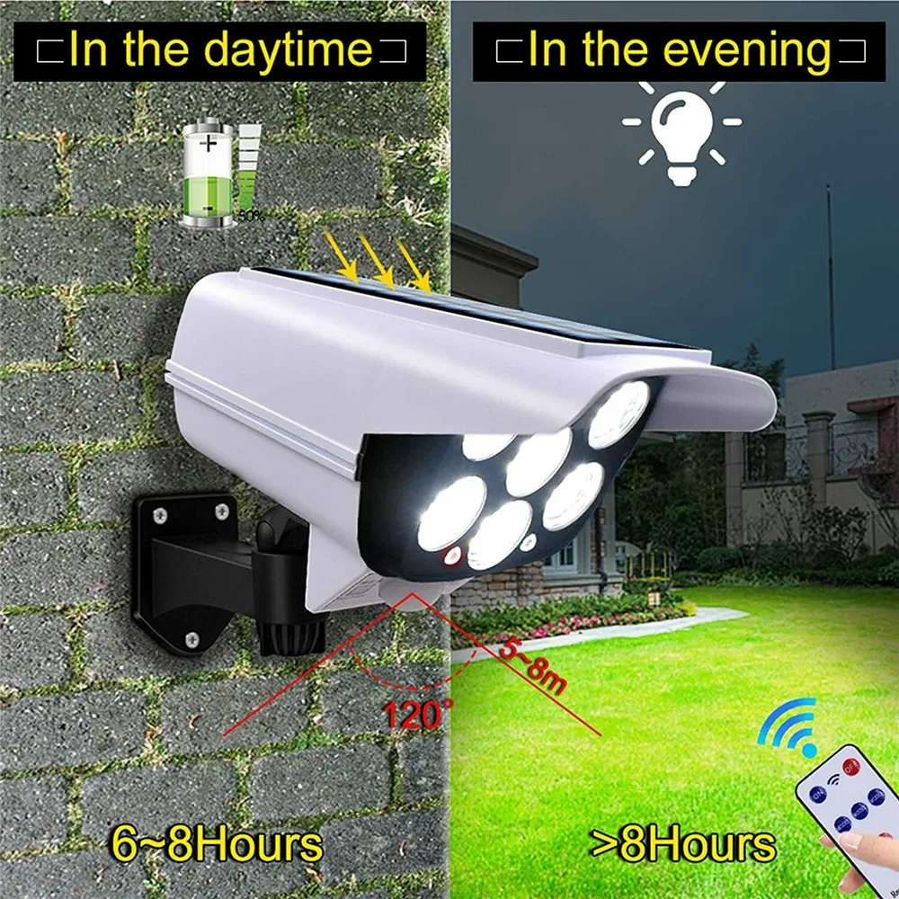 Lumière solaire extérieure cap - Camera Solar Wireless avis et prix