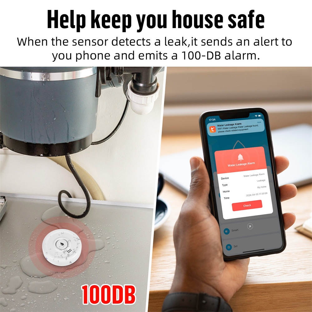 Fuers-Détecteur de fuite d'eau - Sim Gsm Alarm avis et prix