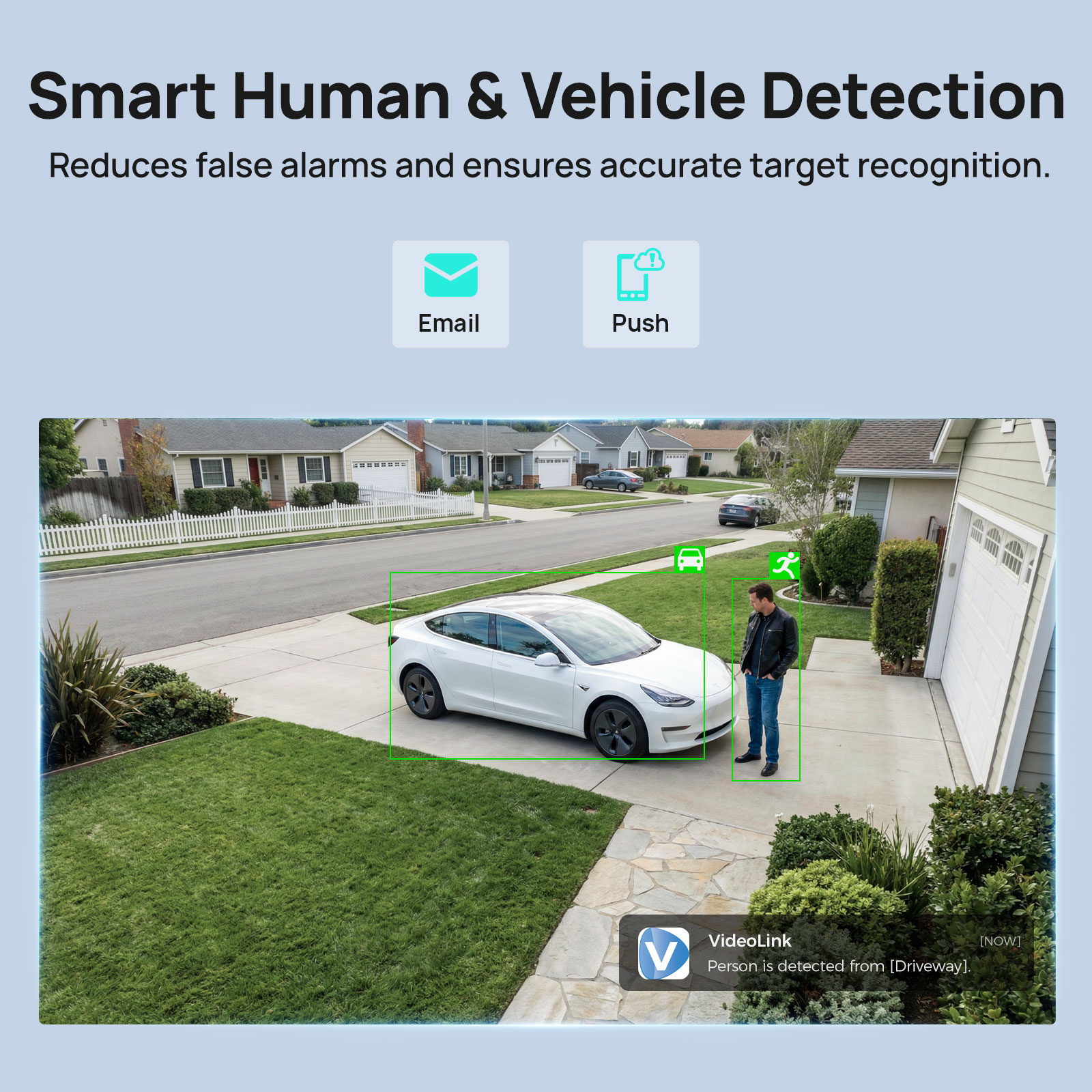 Caméra de sécurité IP VIKYLIN  - Home Security Lights Outdoors avis et prix