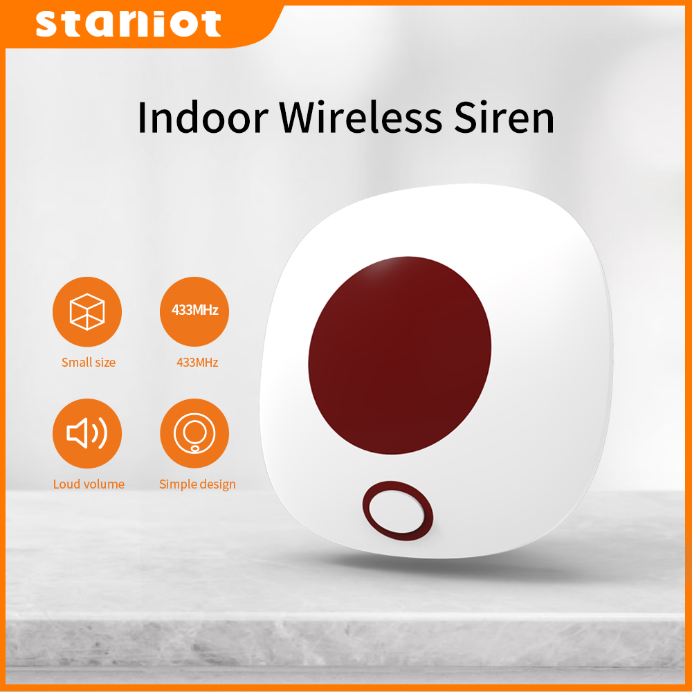 Staniot – sirène d'intérieur s - Sim Gsm Alarm avis et prix
