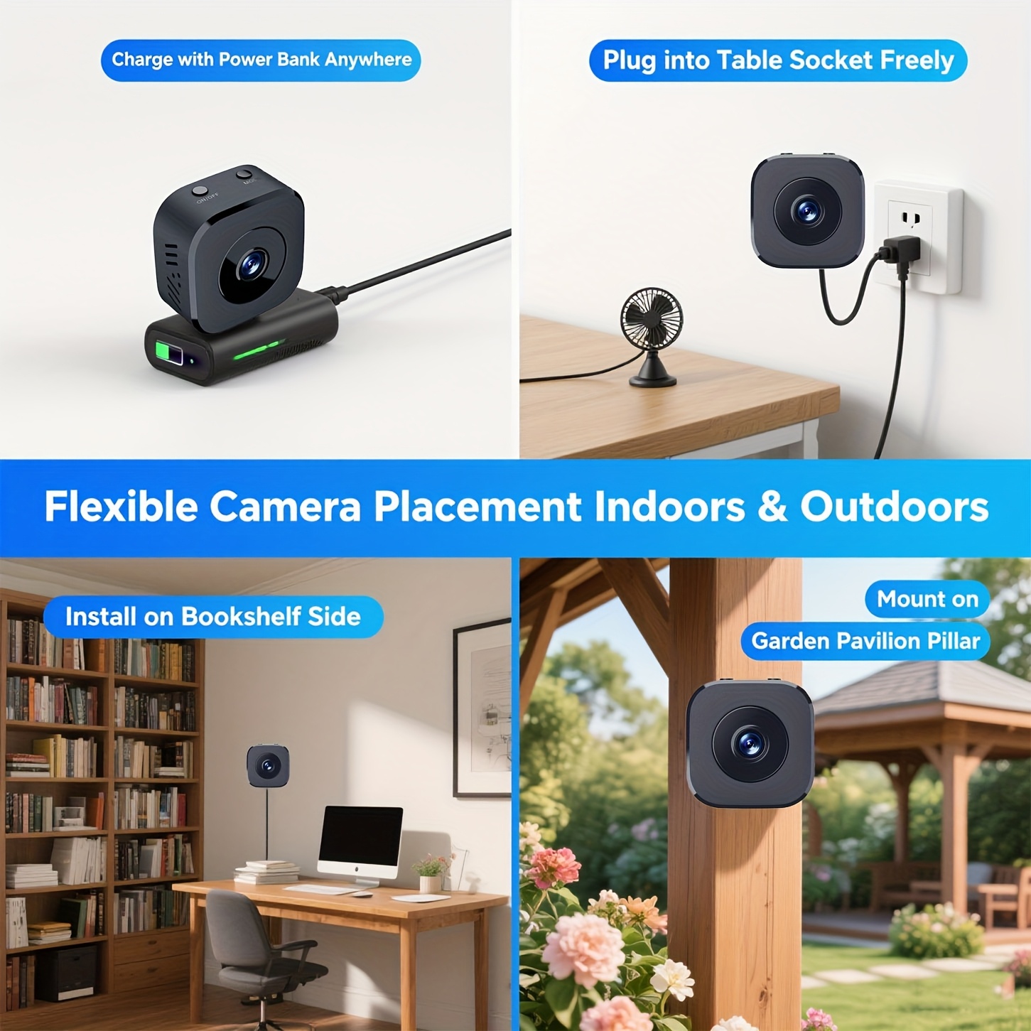 1080P HD Mini caméra WiFi sécu - Home Security And Monitoring avis et prix