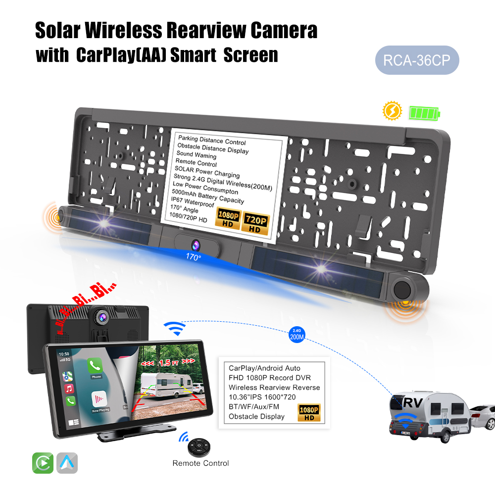 Écran de navigation portable A - Camera Solar Wireless avis et prix