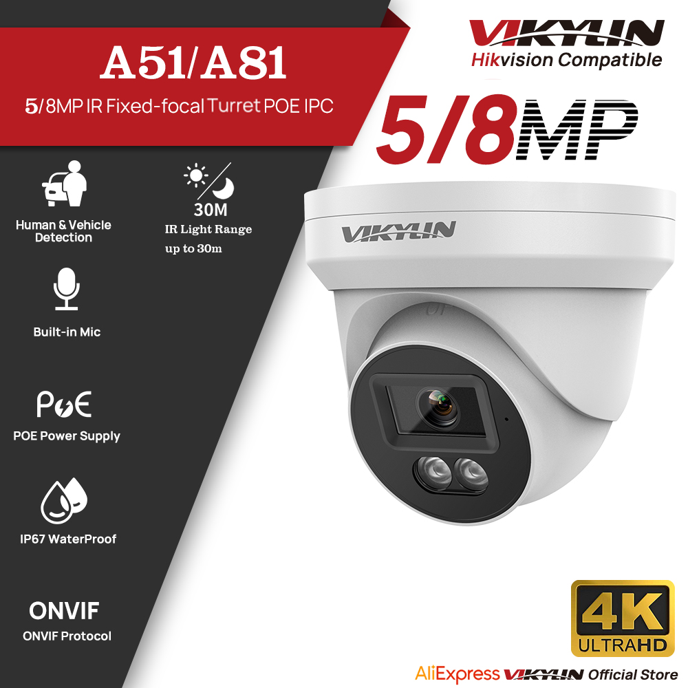 Caméra de sécurité IP HD VIKYL - Home Security Lights Outdoors avis et prix