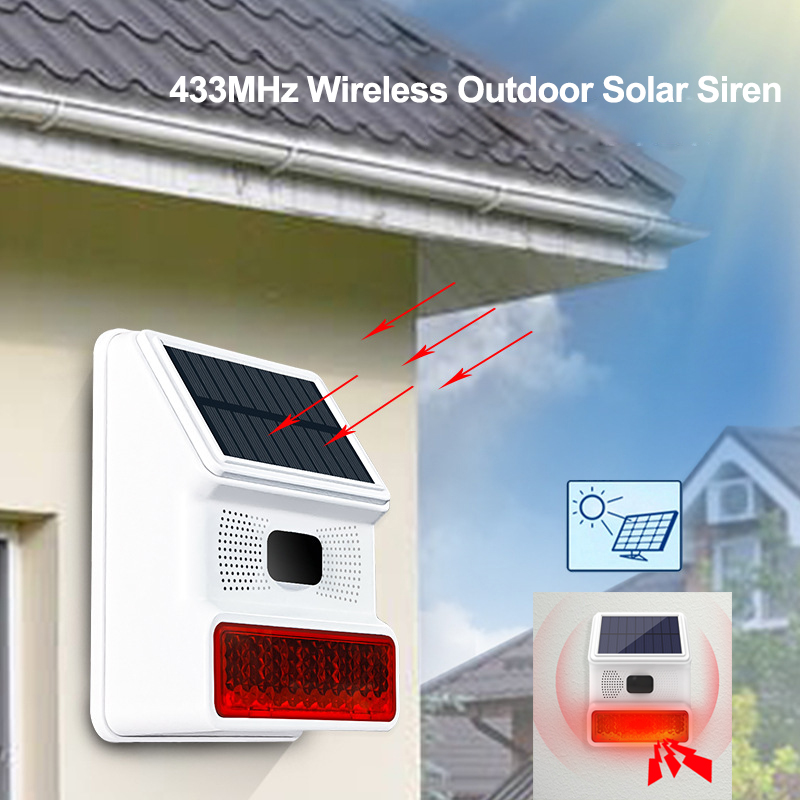 TAIBOAN 433MHZ sans fil solair - Home Security Lights Outdoors avis et prix