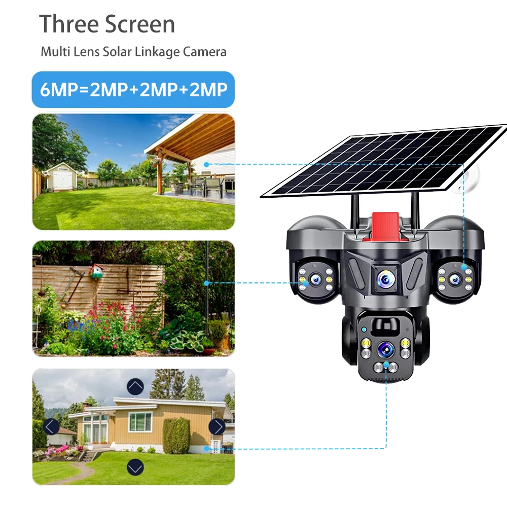 KERUI V380 Pro extérieur PTZ 6 - Home Security Video avis et prix