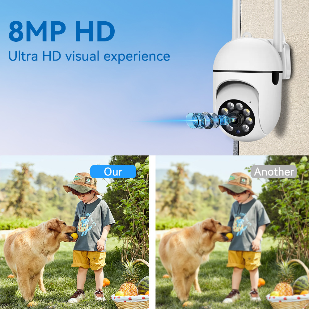 Caméra de vidéosurveillance IP - Home Security Lights Outdoors avis et prix