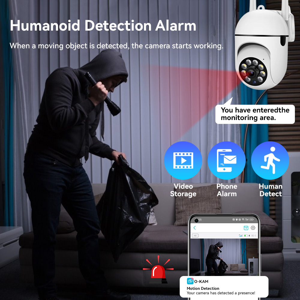 Caméra de vidéosurveillance IP - Home Security Lights Outdoors avis et prix