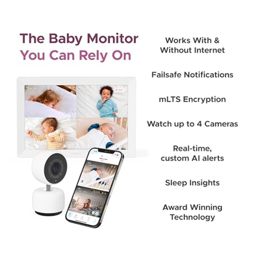 Moniteur Bébé Intelligent avec - Home Security Options avis et prix