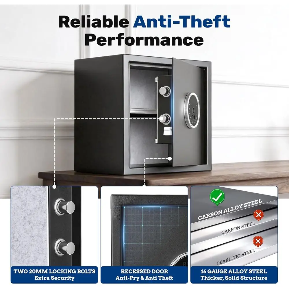 Coffre-fort biométrique à ouve - Home Security Keypad avis et prix